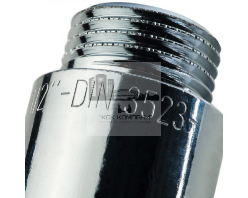 Удлинитель внутренняя / наружная 1/2x30 мм, хромированный