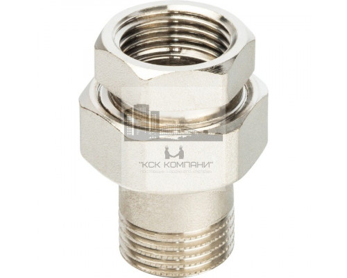 Разъемное соединение внутренняя / наружная 1/2 (американка) уплотнение под гайкой o-ring кольцо никелированное