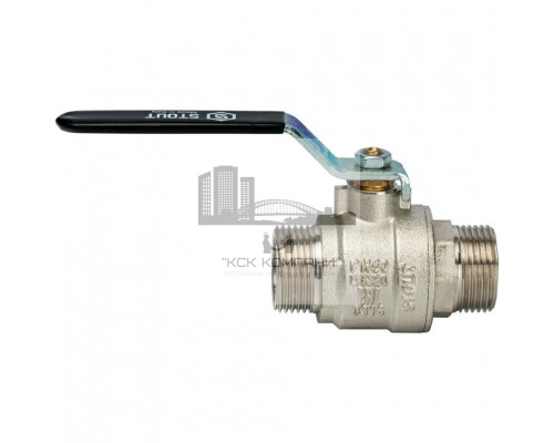 Кран шаровой полнопроходной НР/НР 3/4, ручка рычаг