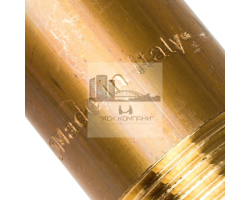 Сгон латунный резьбовой 3/4x150 мм