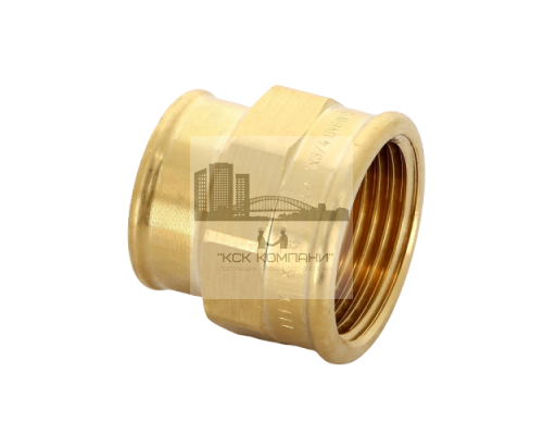 Муфта переходная 266356 ВВ 1х3/4, бронза (Виега)
