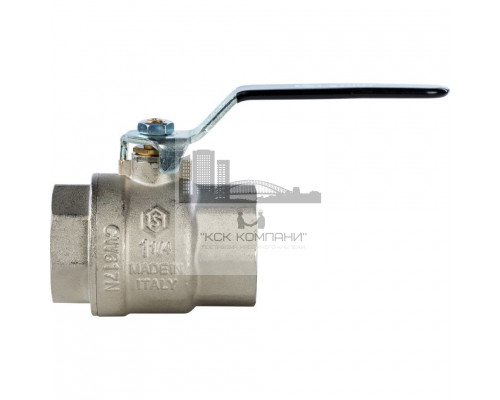 Кран шаровой полнопроходной ВР/ВР 1 1/4, ручка рычаг