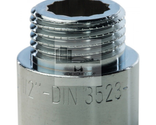 Удлинитель внутренняя / наружная 1/2x20 мм, хромированный