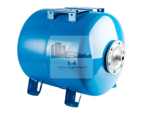 Расширительный бак, гидроаккумулятор STW-0003, 100 л, для водоснабжения, горизонтальный