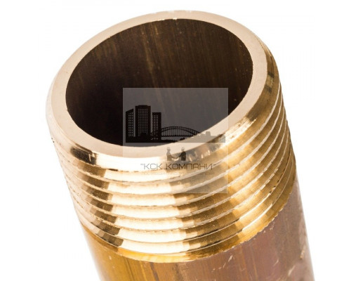 Сгон латунный резьбовой 3/4x150 мм