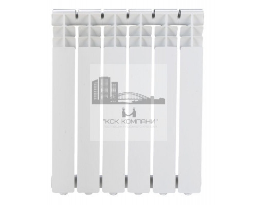 Радиатор биметаллический Optima 500 x8, боковое подключение