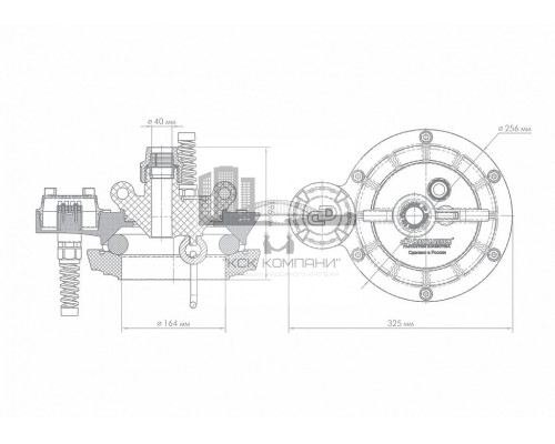 Оголовок скважинный ОСПБ 130-140/40 (Jeelex)