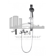 Комплект для ванны 3 в 1 GZ21037-C черный/хром