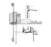 Комплект для ванны 3 в 1 GZ21037 хром