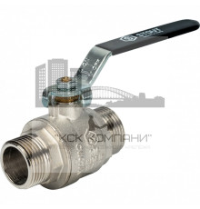 Кран шаровой полнопроходной НР/НР 3/4", ручка рычаг 