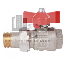 Кран шаровой с разъемным соединением (бабочка) 1/2