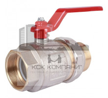 Кран шаровой с разъемным соединением (бабочка) 2