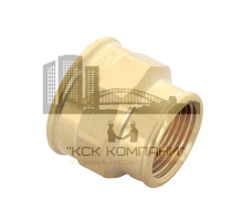 Муфта переходная 266356 ВВ 1"х3/4", бронза (Виега)