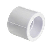 Муфта полипропиленовая 25 мм, белая