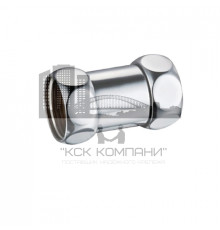 Муфта прямая (гайка-гайка) 1" ВР × 1/2" ВР с внутренней резьбой для полотенцесушителя