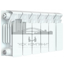 Радиатор биметаллический Base 200 x6, боковое подключение 
