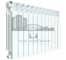 Радиатор биметаллический Base 500 x12, боковое подключение 