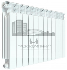 Радиатор биметаллический Base 500 x12, боковое подключение 