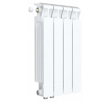 Радиатор биметаллический Monolit Ventil 500 x4, нижнее левое/правое подключение 