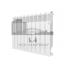 Радиатор биметаллический Revolution Bimetall 500 x10, боковое подключение
