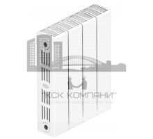 Радиатор биметаллический SUPReMO 350 x4, боковое подключение 