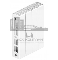 Радиатор биметаллический SUPReMO 350 x4, боковое подключение 