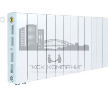 Радиатор биметаллический SUPReMO VENTIL 350 x12, нижнее левое/правое подключение 