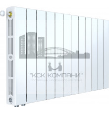 Радиатор биметаллический SUPReMO VENTIL 500 x12, нижнее левое/правое подключение 