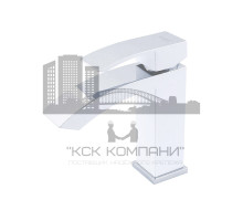 Смеситель GB2007 для раковины, белый/хром