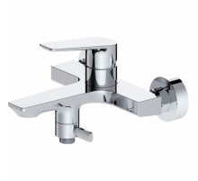 Смеситель GB8033 для ванны и душа, хром/белый