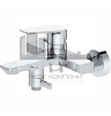 Смеситель GB8033 для ванны и душа, хром/белый