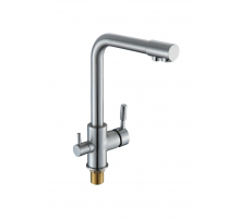 Смеситель для кухни с фильтром Dikalan D4098-5, сатин