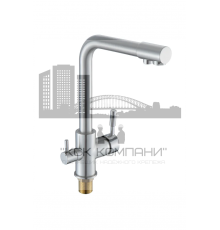 Смеситель для кухни с фильтром Dikalan D4098-5, сатин