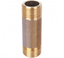 Удлинитель латунный резьбовой НН 1/2"x60 мм 