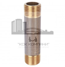 Удлинитель латунный резьбовой НН 1/2"x80 мм