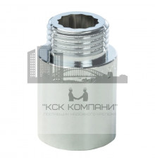Удлинитель внутренняя / наружная 1/2"x30 мм, хромированный