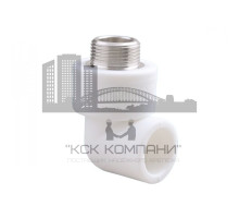 Угол полипропиленовый 32 мм x 3/4 дюйма, с наружной резьбой