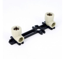 Водорозетка  AA255020012 ВР 20х1/2" полипропилен двойная