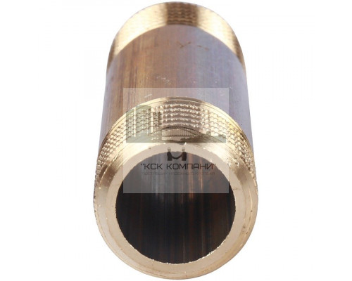 Удлинитель латунный резьбовой НН 1/2x60 мм