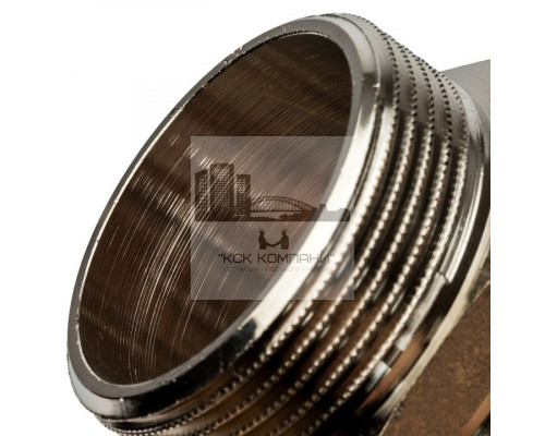 Ниппель HH равносторонний 1 1/4, никелированный