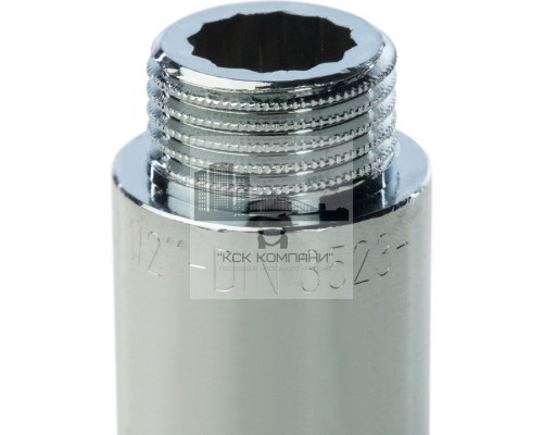 Удлинитель внутренняя / наружная 1/2x40, мм хромированный