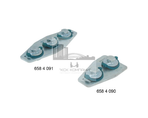 Соединитель Т-образный для профиля WM0-35 BIS RapidRail, 6584090 (Валравен)