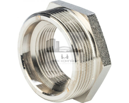 Футорка внутренняя / наружная 2x1 1/4, никелированная