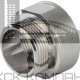 Переходник ВН 1 1/2x1 1/4, никелированный
