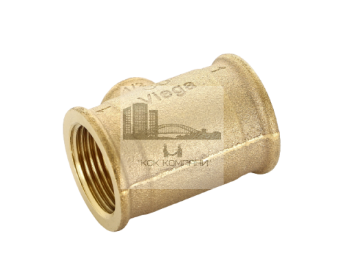 Тройник переходной 362515 с внутренней резьбой 1х1/2х1 (Виега)