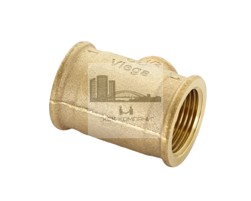 Тройник переходной 362515 с внутренней резьбой 1х1/2х1 (Виега)