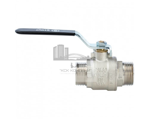 Кран шаровой полнопроходной НР/НР 1, ручка рычаг