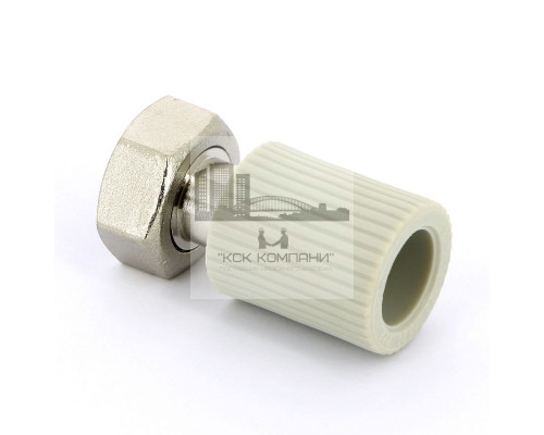 Муфта с накидной гайкой  223021 ? 20 мм х 3/4 полипропиленовая