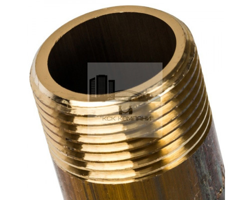 Сгон латунный резьбовой 3/4x200 мм
