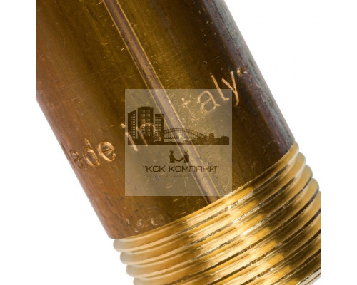 Сгон латунный резьбовой 3/4x200 мм